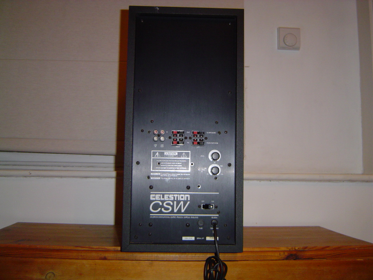Celestion CSW MK2 powered subwoofer