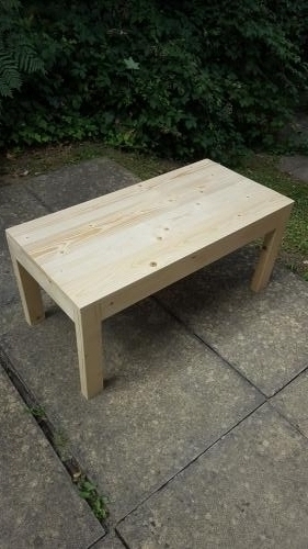 Coffee table - rough and rustic