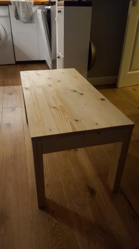 Coffee table - rough and rustic