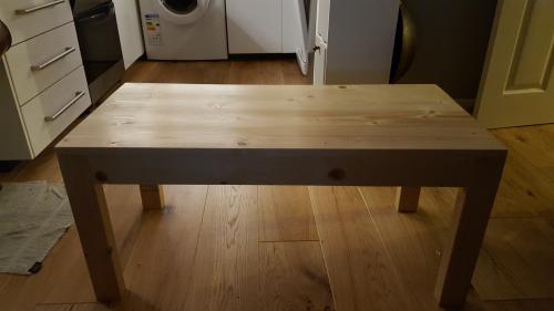 Coffee table - rough and rustic